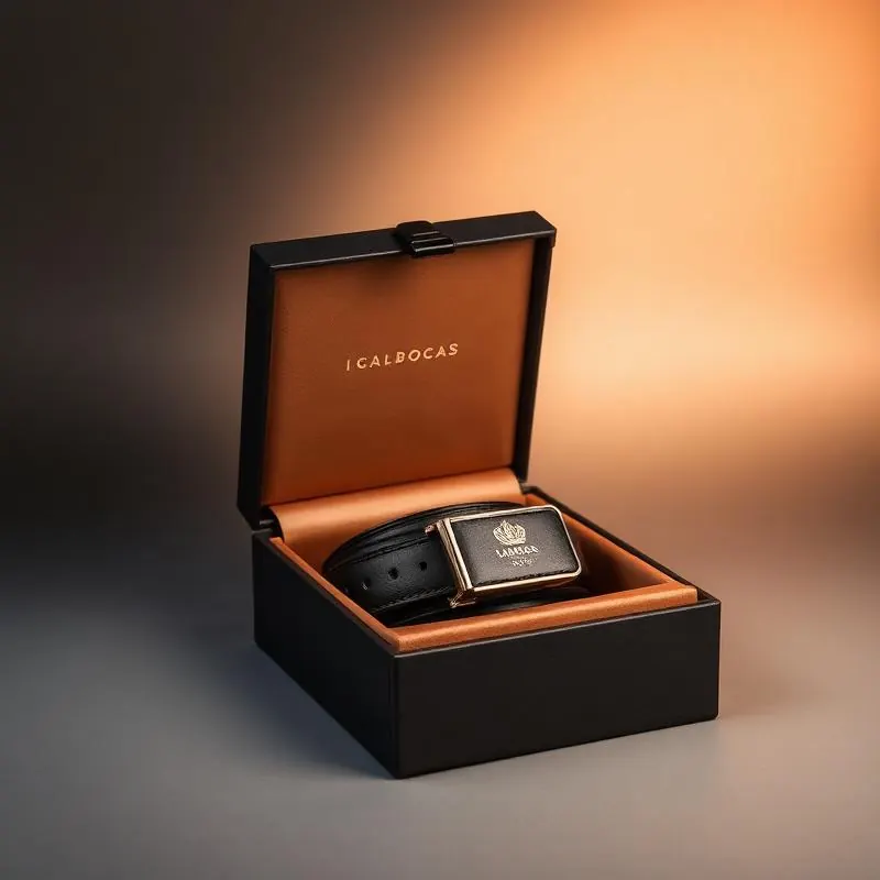 Wholesale Custom High Quality Luxury Belt Packaging Box | Apparel Boxes - Muge Packaging