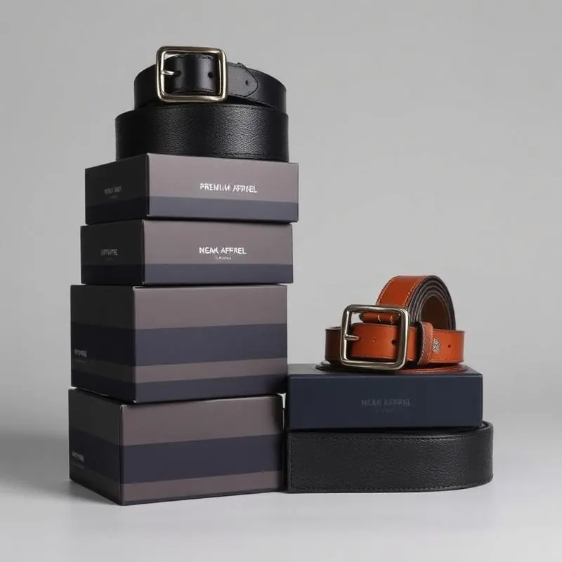 Luxury Belt Box | Apparel Boxes - Muge Packaging - Color options