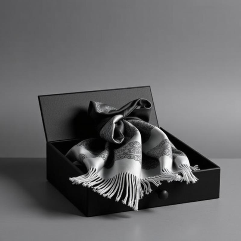 Scarf Gift Box - Side angle