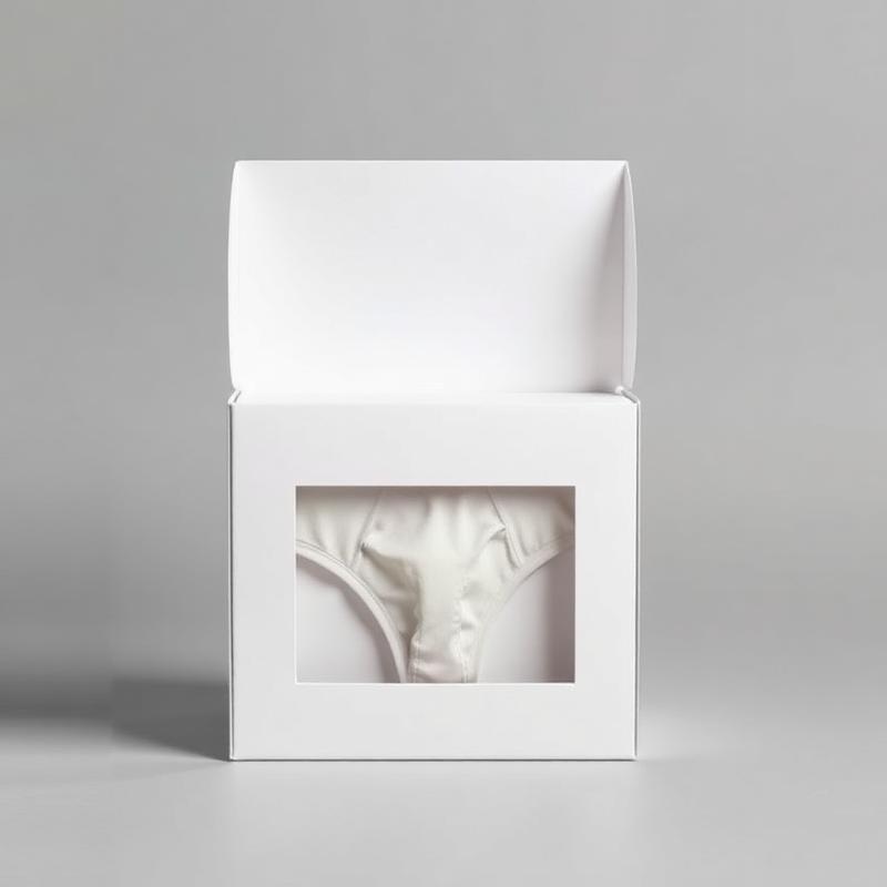 Underwear Packaging Box - Front view