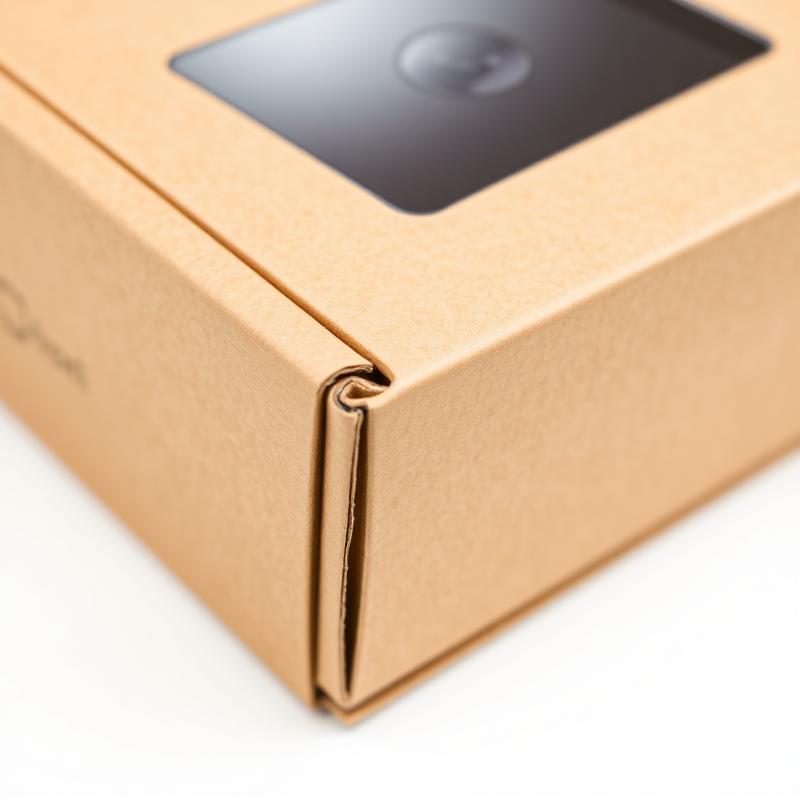 Electronics Cardboard Box - Close-up detail