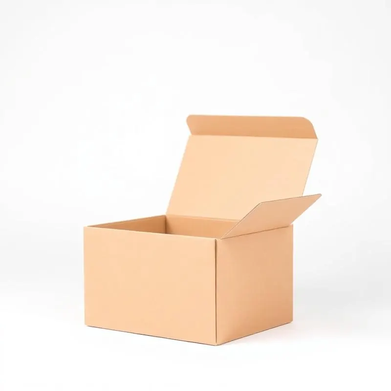 Tuck End Box | Cardboard Boxes - Muge Packaging - Side angle