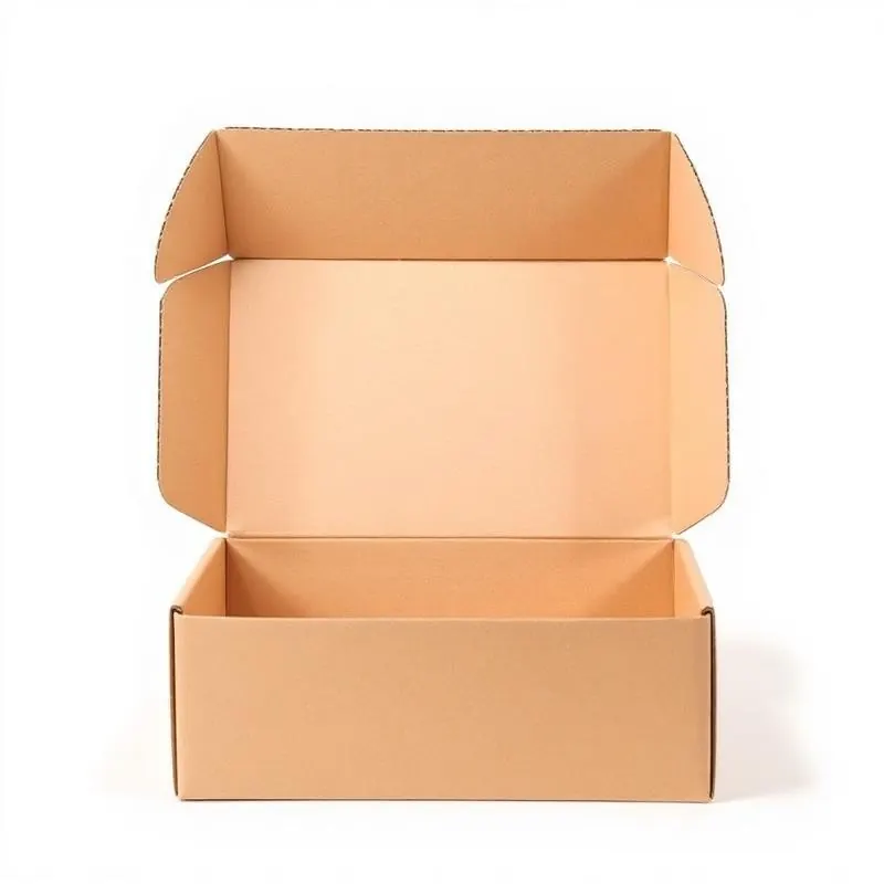 Tuck End Box | Cardboard Boxes - Muge Packaging - Open box