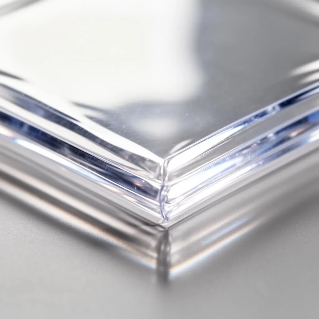 Clear PVC / PET — Crystal-clear visibility for retail display