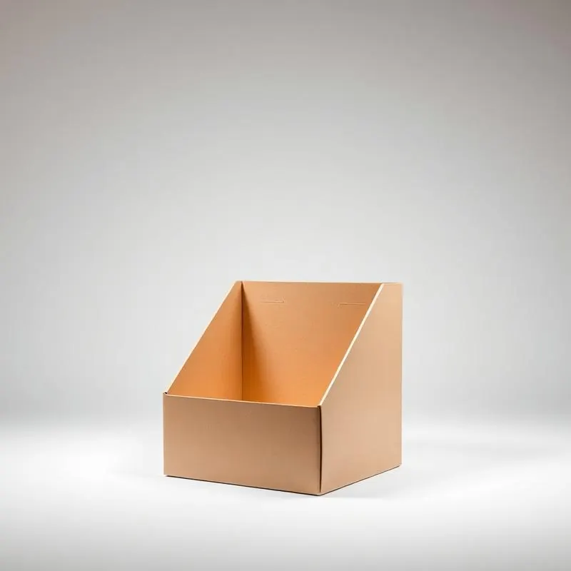 Display Corrugated Box | Corrugated Boxes - Muge Packaging - Side angle