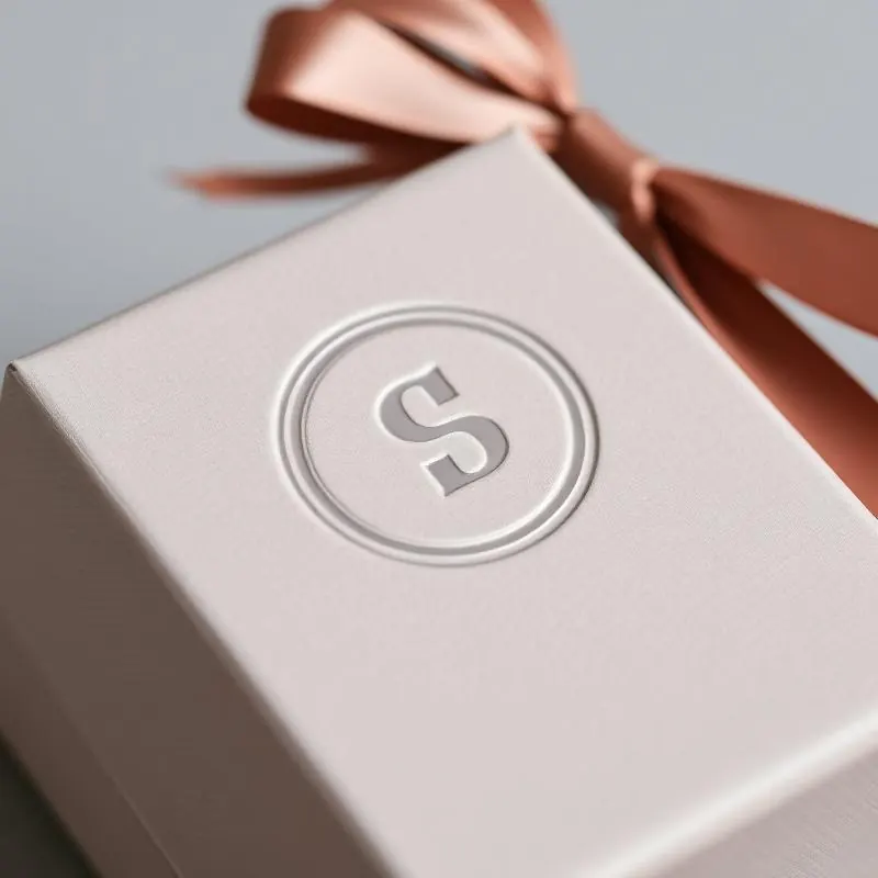 Cosmetic Gift Box | Cosmetic Boxes - Muge Packaging - Close-up detail