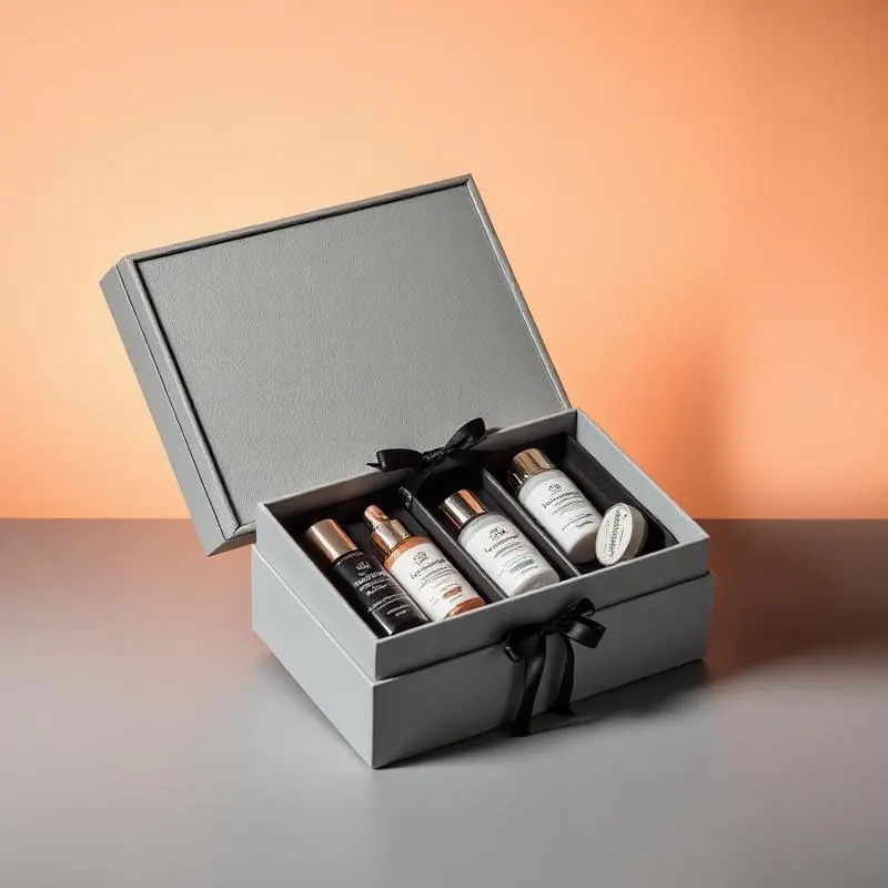 Cosmetic Gift Box Cardboard Box With Own Packaging Design | Cosmetic Boxes - Muge Packaging