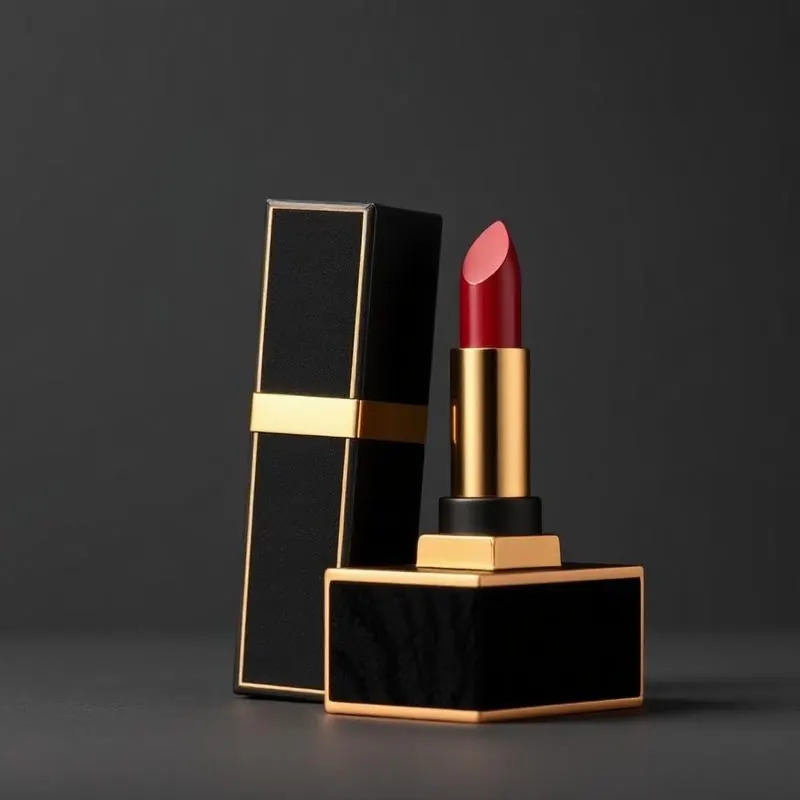 Lipstick Box | Cosmetic Boxes - Muge Packaging - Side angle