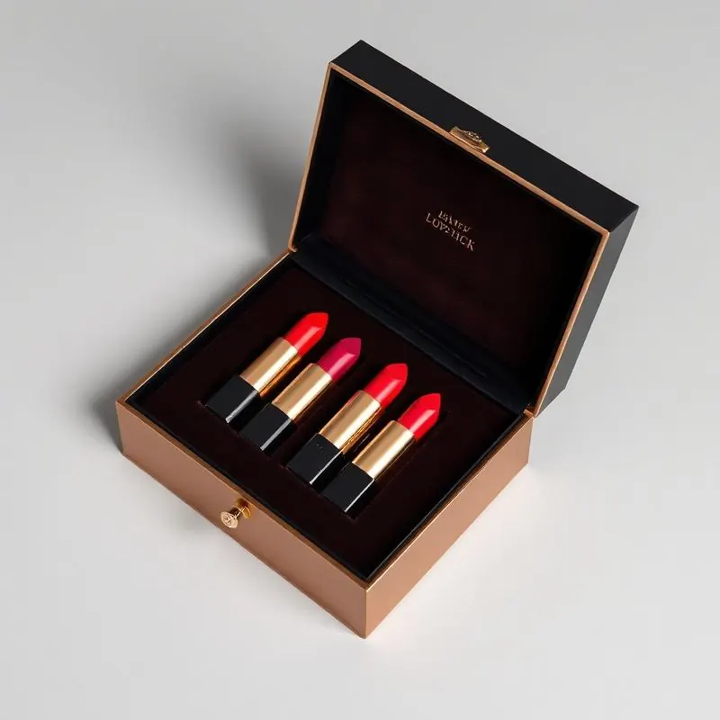 Lipstick Box | Cosmetic Boxes - Muge Packaging - Open box