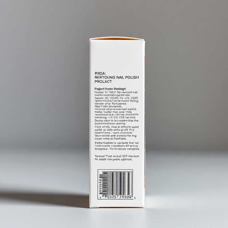 Nail Polish Box - Side angle