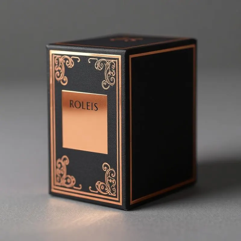 Perfume Gift Box | Cosmetic Boxes - Muge Packaging - Close-up detail