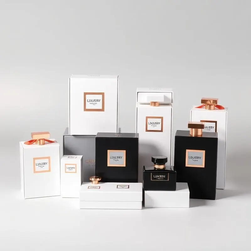 Perfume Gift Box | Cosmetic Boxes - Muge Packaging - Color options