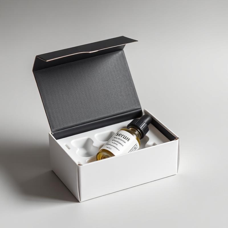 Skincare Serum Box - Open box