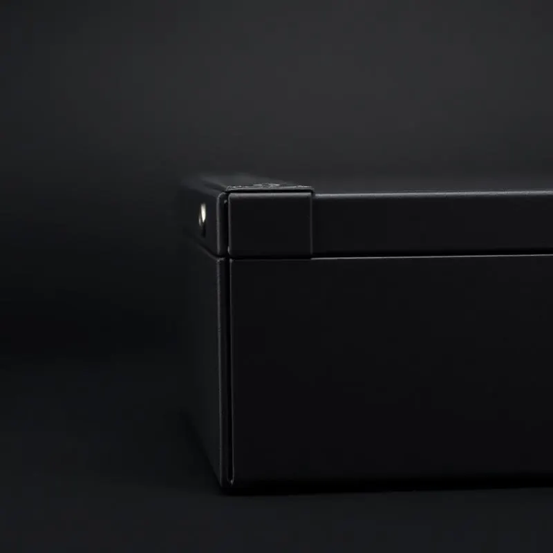 CR Cuboid Rigid Box | Child Resistant Paper Boxes - Muge Packaging - Close-up detail