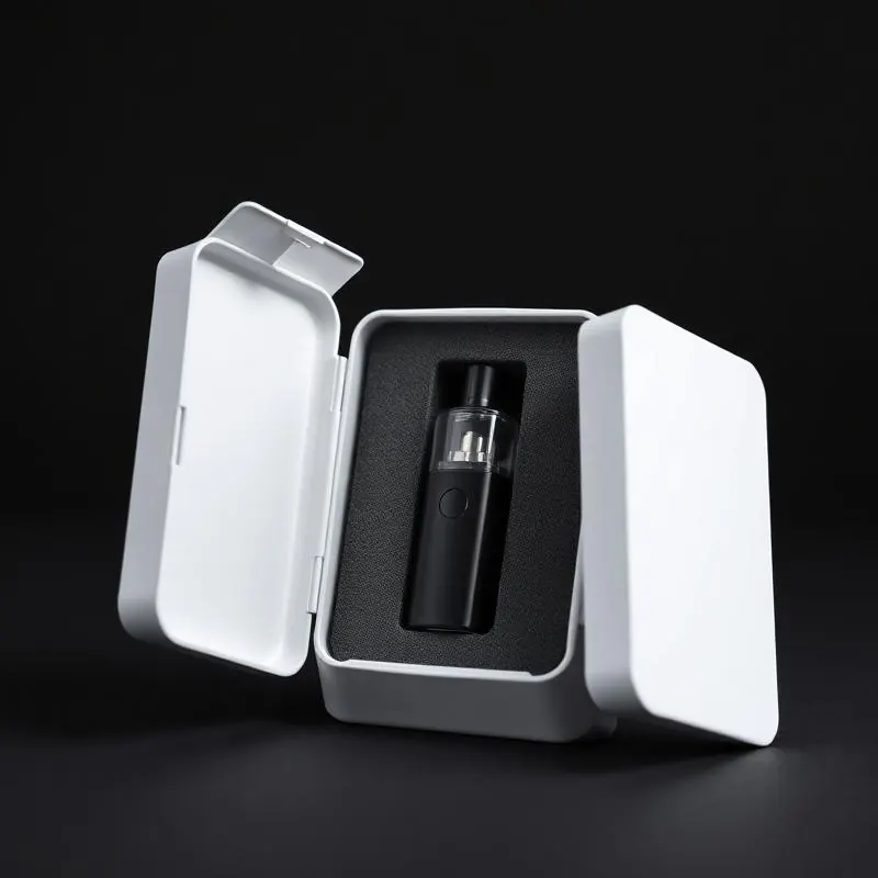CR Cuboid Rigid Box | Child Resistant Paper Boxes - Muge Packaging - Open box