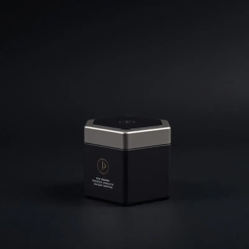 CR Hexagon Box | Child Resistant Paper Boxes - Muge Packaging - Side angle