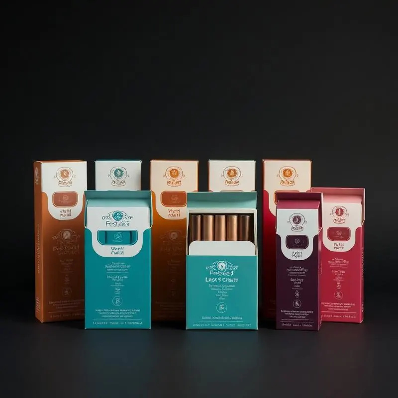CR Pre-Rolls Box | Child Resistant Paper Boxes - Muge Packaging - Color options
