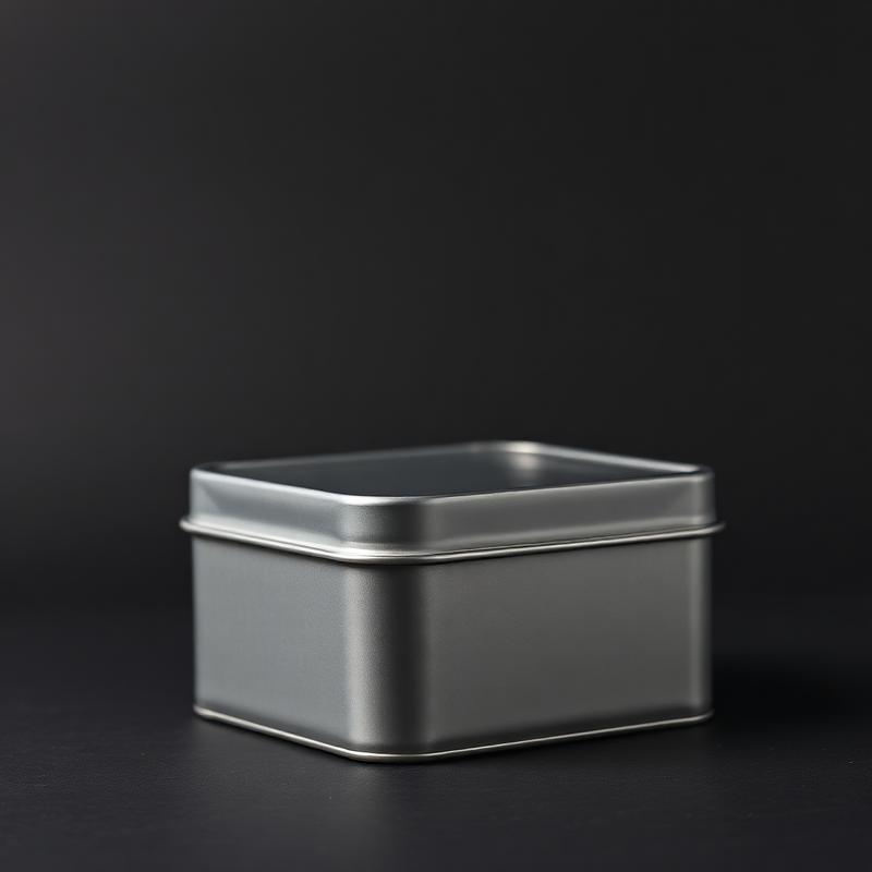 CR Tin Box - Side angle