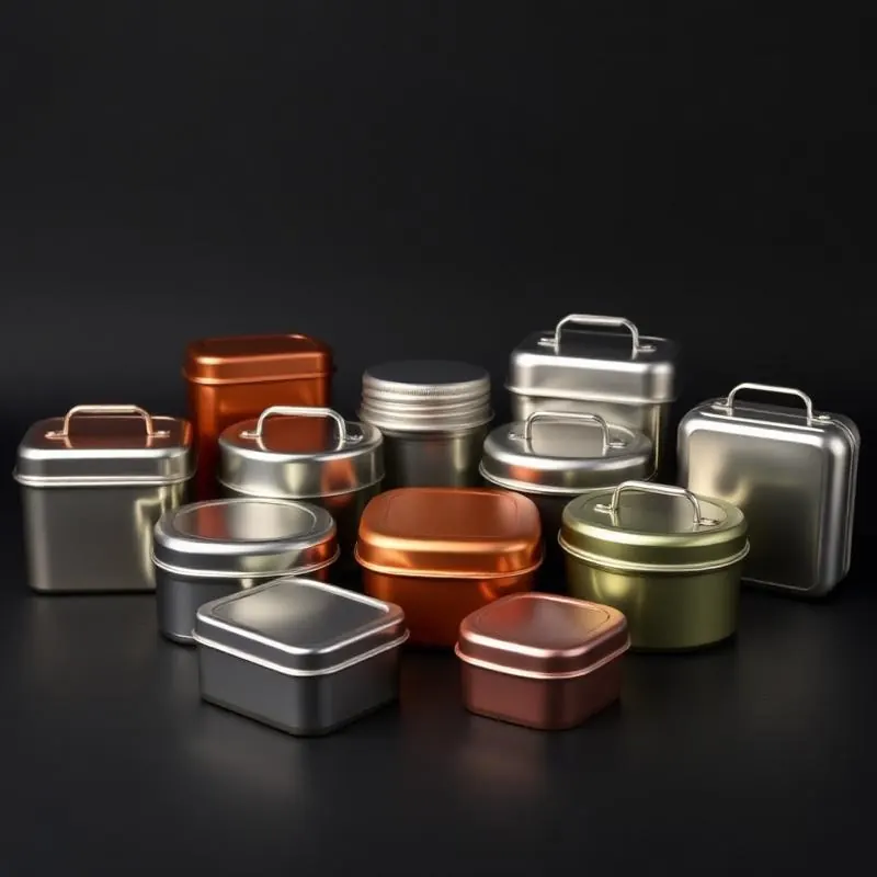CR Tin Edible Box | Child Resistant Tin Boxes - Muge Packaging - Color options