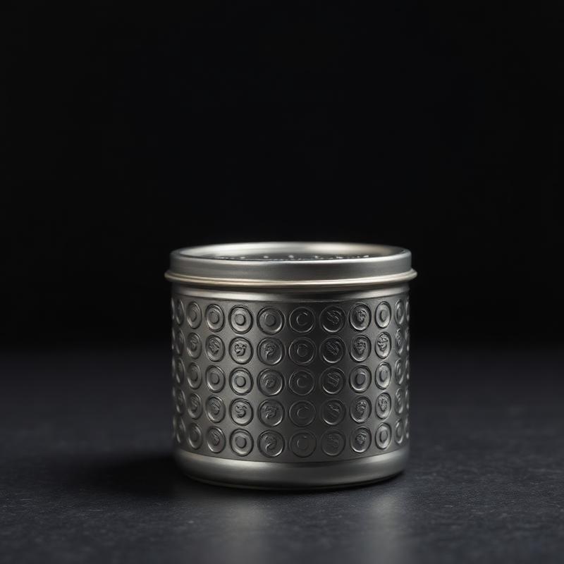 CR Tin Packaging - Side angle