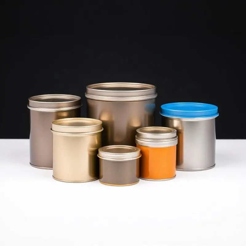 CR Tin Packaging | Child Resistant Tin Boxes - Muge Packaging - Color options