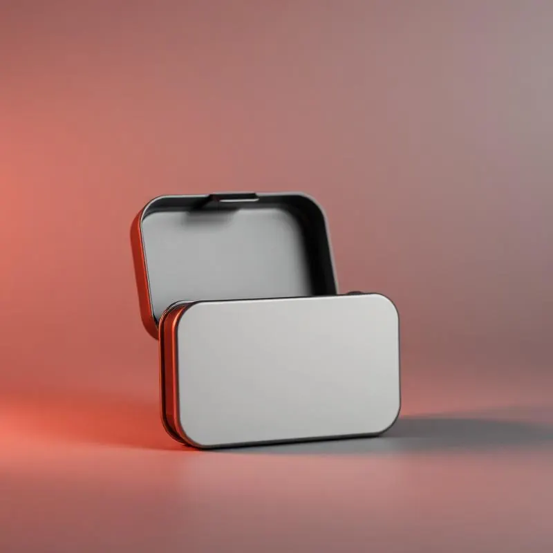 Child-resistant Tin Box with Slider | Child Resistant Tin Boxes - Muge Packaging