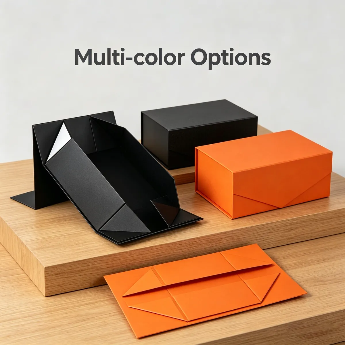 Magnetic Closure Folding Gift Box detail 4