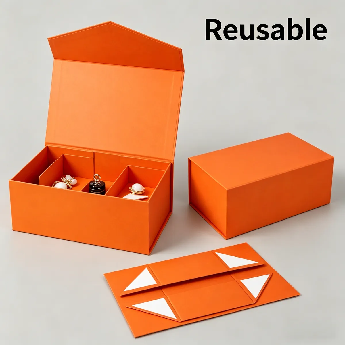 Collapsible Apparel Gift Box - Custom Folding Gift Box | MUGE Packaging