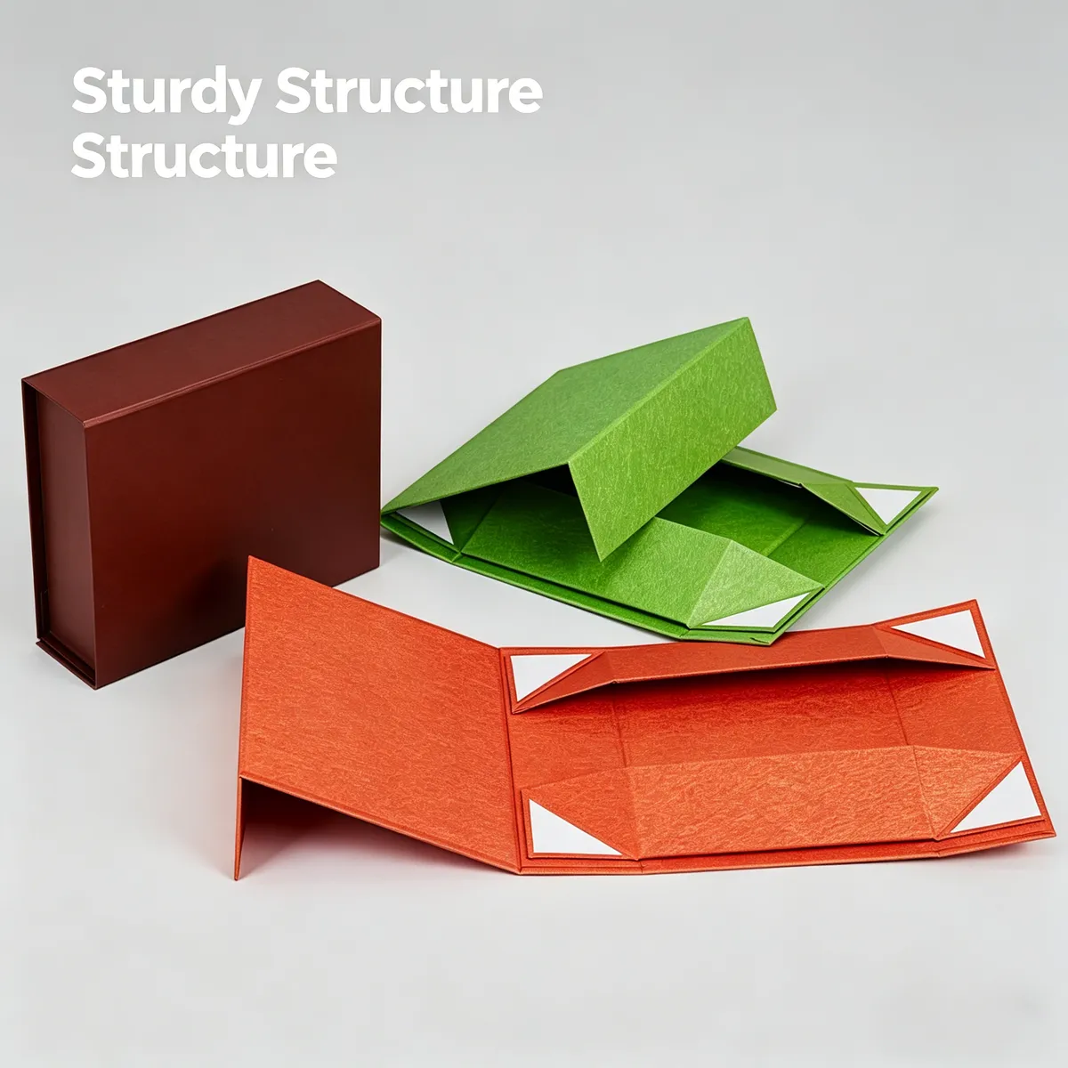 Eco Kraft Folding Gift Box detail 5