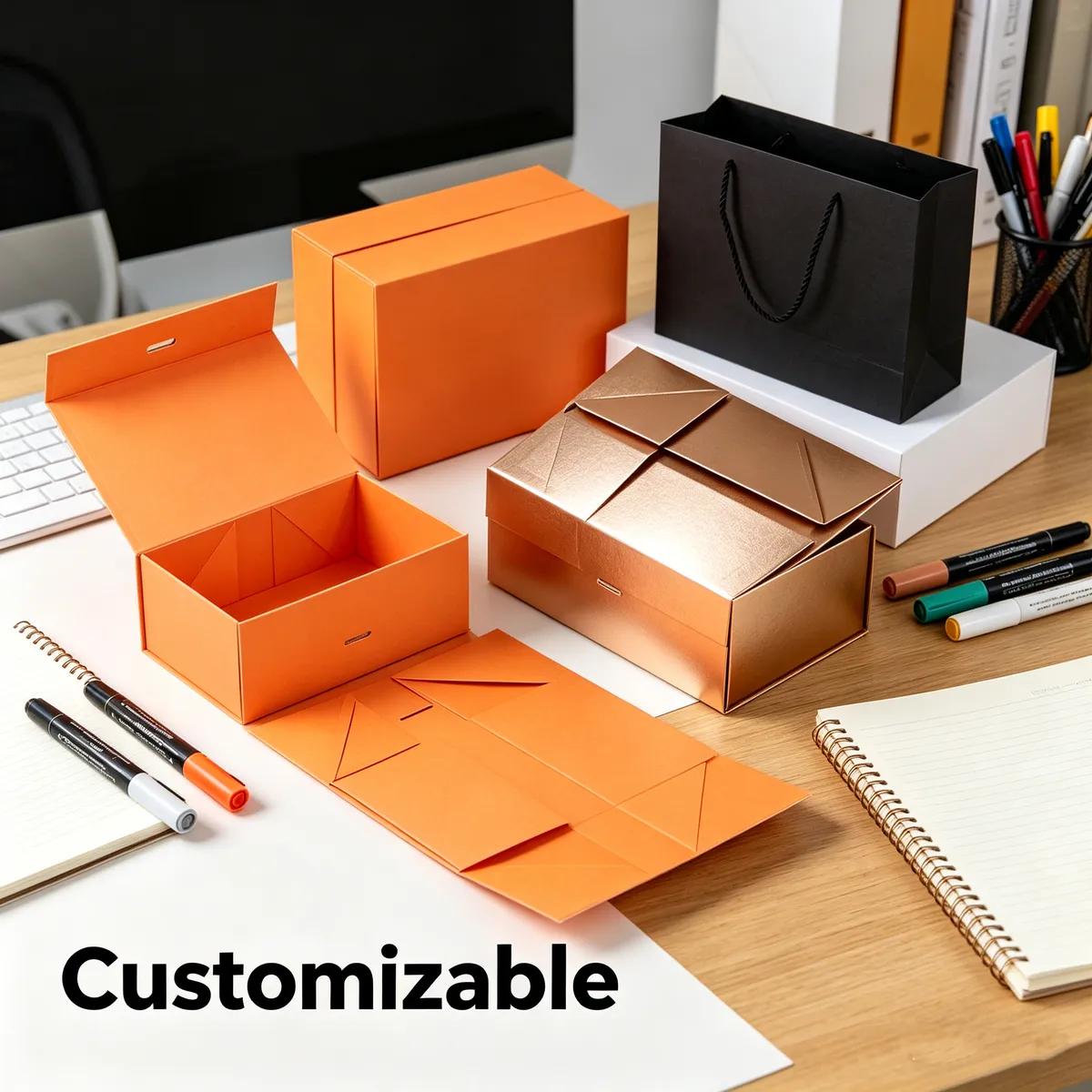 Cosmetic Set Folding Box - Custom Folding Gift Box | MUGE Packaging