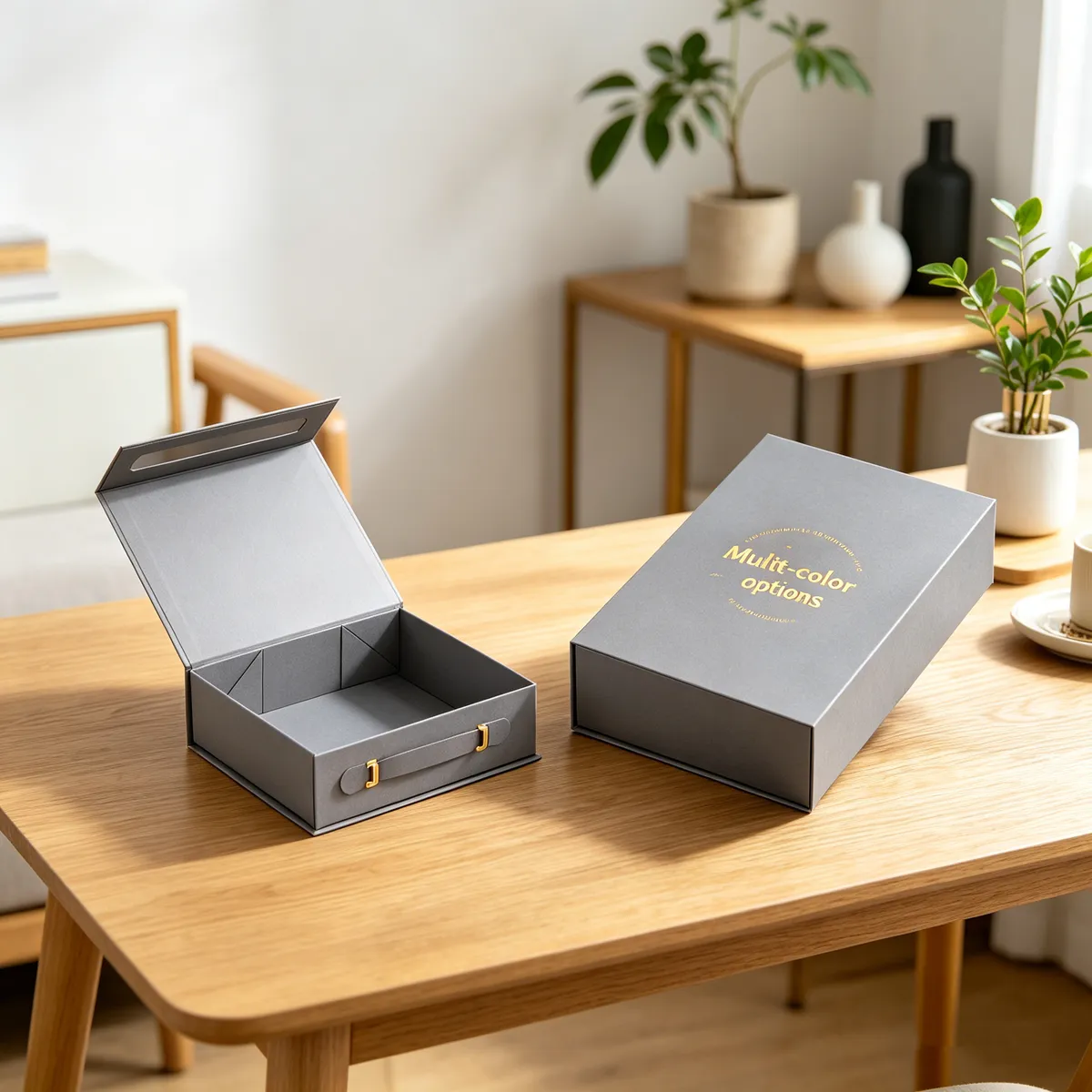 Luxury Wine Folding Box detail 4