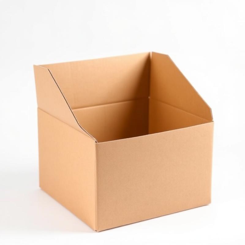 Kraft Folding Box - Side angle