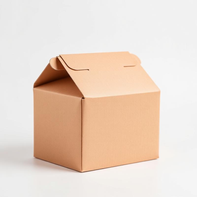 Kraft Folding Box - Front view