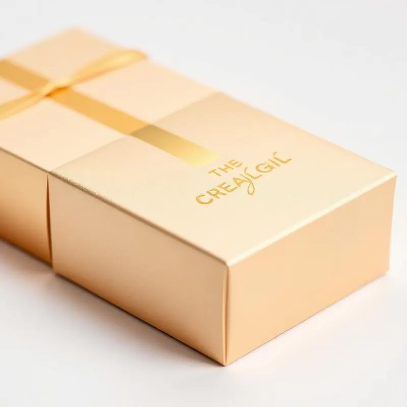 Luxury Folding Box | Folding Gift Boxes - Muge Packaging - Close-up detail