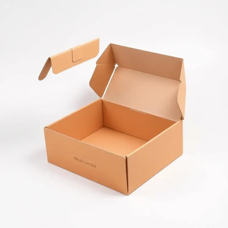 Foldable Rigid Box | Folding Gift Boxes - Muge Packaging - Side angle
