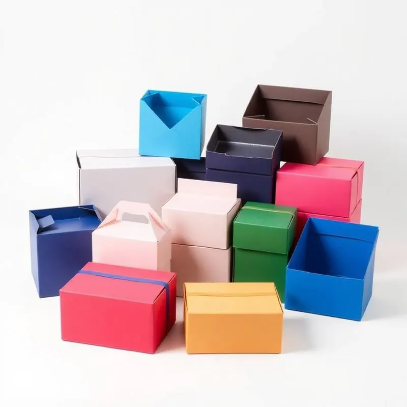 Foldable Rigid Box | Folding Gift Boxes - Muge Packaging - Color options