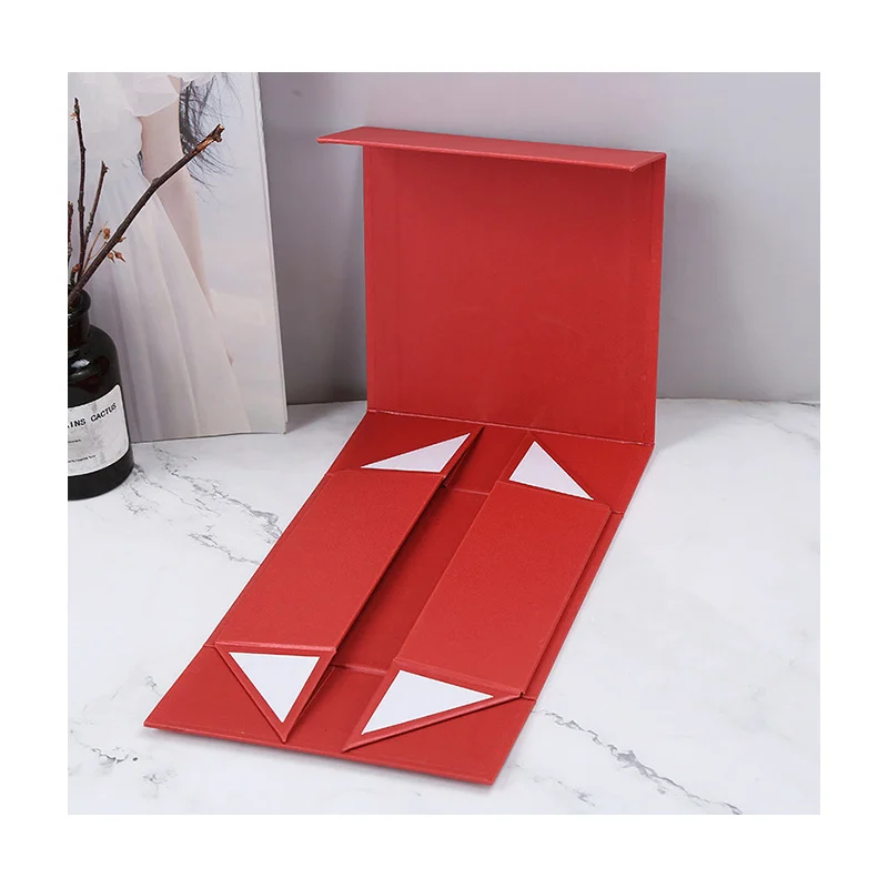 Foldable Rigid Box | Folding Gift Boxes - Muge Packaging - Open box