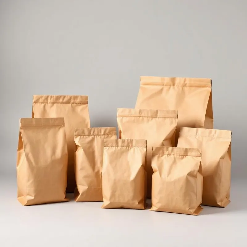 Food Paper Bag | Food Boxes - Muge Packaging - Color options
