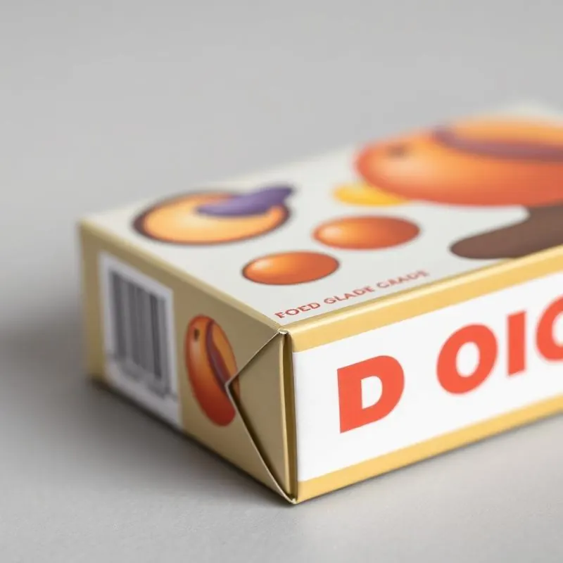 Candy Paper Box | Food Boxes - Muge Packaging - Close-up detail