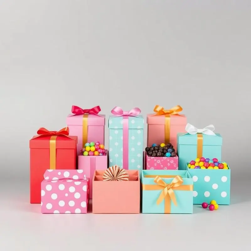 Candy Design Box | Food Boxes - Muge Packaging - Color options