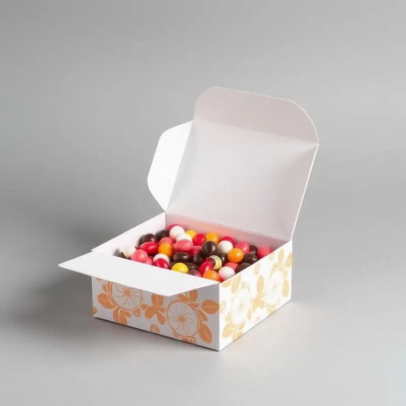 Candy Design Box | Food Boxes - Muge Packaging - Open box