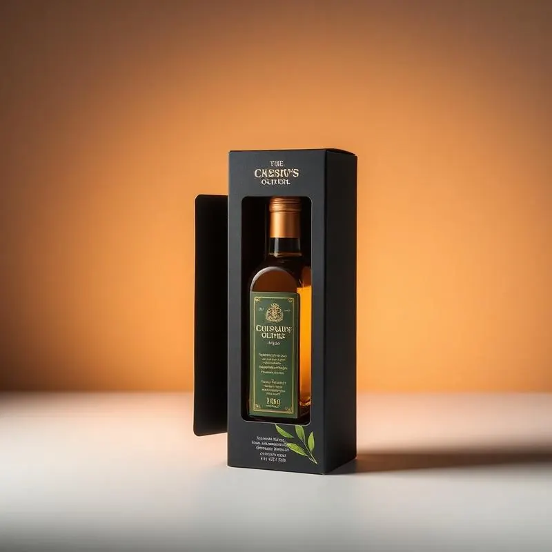 Printed Cosmetic Paper Packaging Olive Oil Card Box | Food Boxes - Muge Packaging