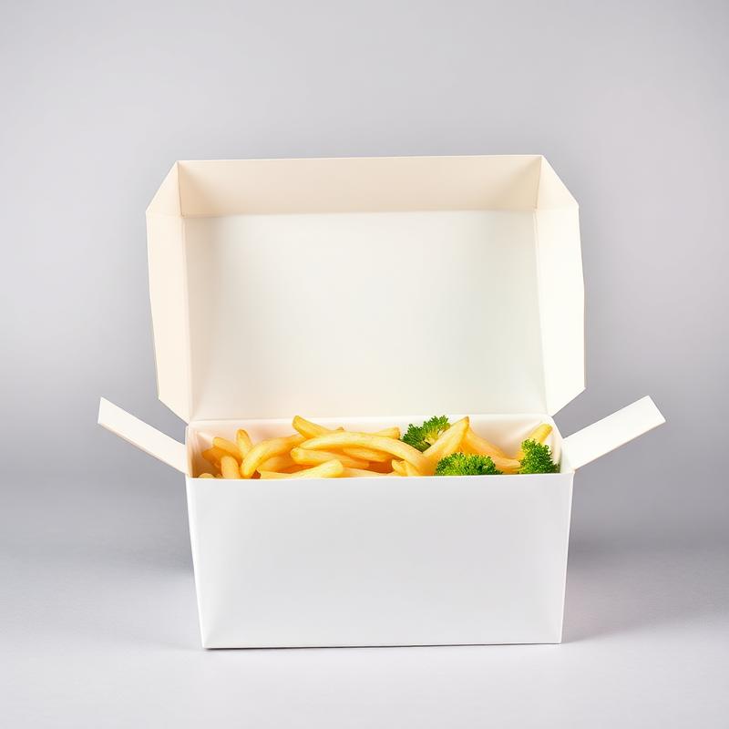 Takeaway Food Box - Open box
