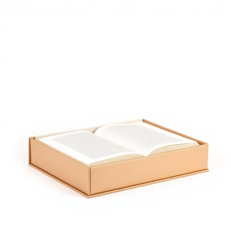 Book Style Gift Box | Gift Boxes - Muge Packaging - Side angle