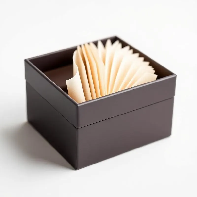 Book Style Gift Box | Gift Boxes - Muge Packaging - Close-up detail
