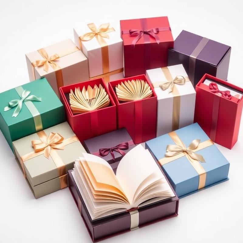 Book Style Gift Box - Color options