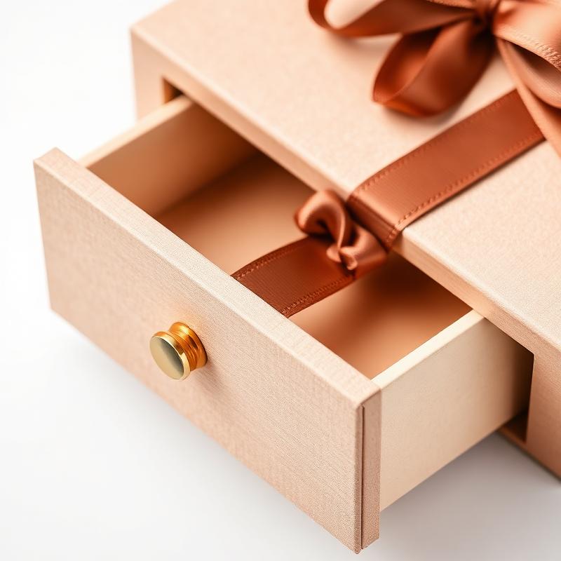 Drawer Gift Box - Close-up detail