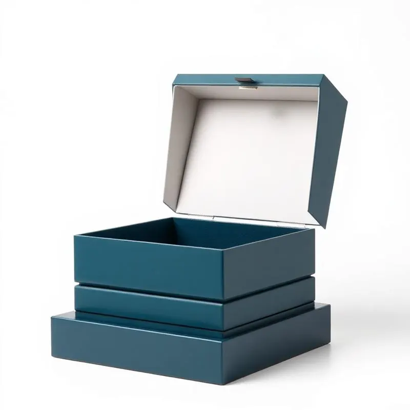 Lid & Base Gift Box | Gift Boxes - Muge Packaging - Open box