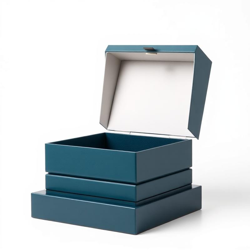 Lid & Base Gift Box - Open box