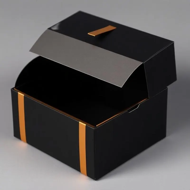 Magnetic Gift Box | Gift Boxes - Muge Packaging - Side angle